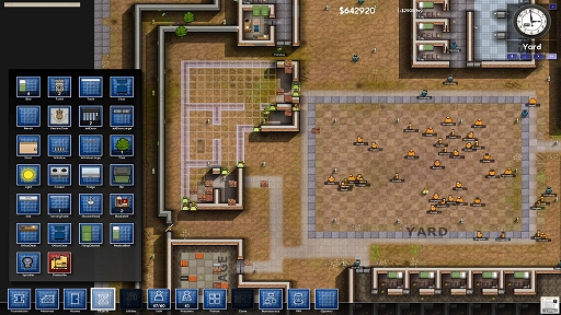 かわいいグラフィックスによる刑務所経営シミュレーション Prison Architect が 15年10月6日に正式リリース