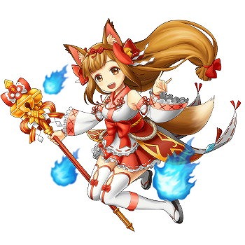 画像ギャラリー No.003のサムネイル画像 / 「パズルワンダーランド」,限定レジェンドジョブ“稲荷神ミタマ”を実装