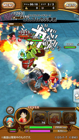 One Piece サウザンドストーム ルフィとゾロのプレイレポートを公開