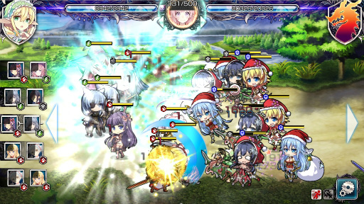 画像ギャラリー No.002のサムネイル画像 / 「ブレイヴガール レイヴンズ」，クリスマス限定イベントステージ「少女たちの聖戦」実装