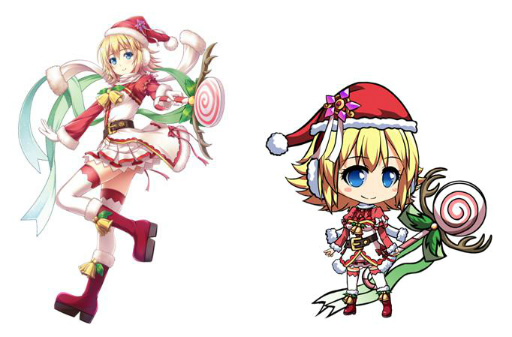 画像ギャラリー No.007のサムネイル画像 / 「ブレイヴガール レイヴンズ」，クリスマス限定イベントステージ「少女たちの聖戦」実装