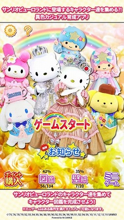 サンリオピューロランドにょっきにょき