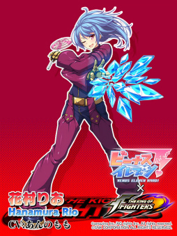 画像ギャラリー No.011のサムネイル画像 / KOFキャラのコスプレ試合に発展，「びびび！」×「KOF」コラボが実施