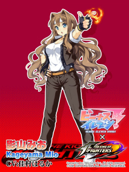 画像ギャラリー No.012のサムネイル画像 / KOFキャラのコスプレ試合に発展，「びびび！」×「KOF」コラボが実施