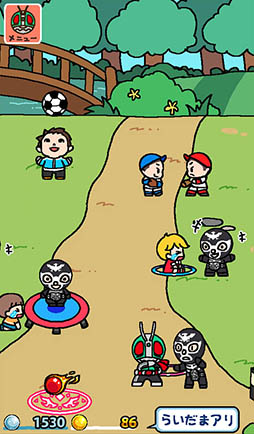 画像ギャラリー No.001のサムネイル画像 / 「仮面ライダーあつめ」,2016年1月14日に「スゴ得コンテンツ」会員向けにAndroid版を先行配信。App Store/Google Playでは来春リリース予定