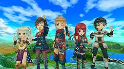 ���������꡼ No.016�Υ���ͥ������ / X-LEGEND��������������� -ASTRAL TALE-�פ���ԥƥ������罸�򥹥����ȡ���4.5Ƭ�ȡɤβİ�������餬��������ե��󥿥���MMORPG