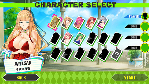 ���������꡼ No.004�Υ���ͥ������ / PC���������ݡ�������Poker Pretty Girls Battle: Texas Hold'em�פ��ۿ���Steam���������ϡ�ȯ���1���֤�40�󥪥�