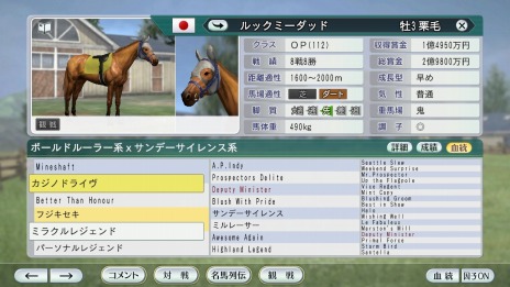 ꡼ No.017 | Winning Post 8 2016׶ϰȤͰƤ̴Υѡۡ˿ǥΤͰƤΡ֥󥷥祯ɥ饤Сפо