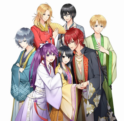 スマホ向け恋愛ゲーム 源氏物語 男女逆転恋唄 が16年初頭に配信