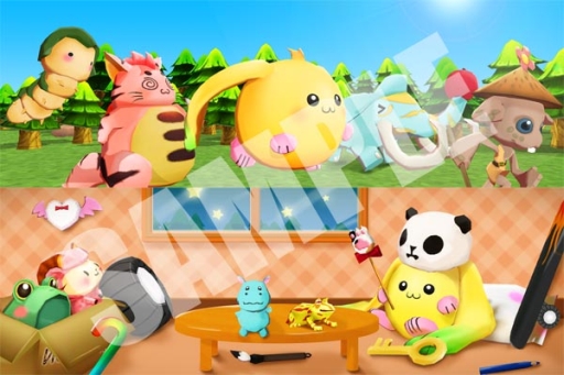 画像ギャラリー No.003のサムネイル画像 / 「たまうさジャンプ!」のTwitterアイコンや壁紙計9種が公開に