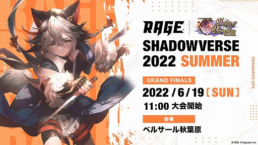 #001Υͥ/RAGE Shadowverse 2022 SummerפGRAND FINALS619Ť