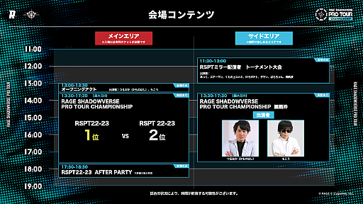 画像ギャラリー No.004のサムネイル画像 / 「RAGE SHADOWVERSE PRO TOUR 22-23 CHAMPIONSHIP」は有観客で開催。12月21日17:00よりチケット販売を開始