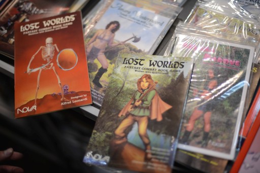 画像ギャラリー No.008のサムネイル画像 / 「Nuclear War」から「クイーンズブレイド」まで歩み続けた40年。最新第8版「T&T」をリリースしたFlying Buffaloに,SPIEL会場で話を聞いてみた