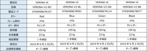 画像ギャラリー No.004のサムネイル画像 / 小柄な体格にも合うやや小さめのArozzi製ゲーマー向けチェアが国内発売