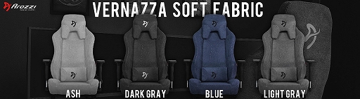 画像ギャラリー No.001のサムネイル画像 / ソフトな布素材を用いたArozzi製ゲーマー向けチェアが国内発売