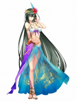 画像ギャラリー No.003のサムネイル画像 / 「ヘクサウォーズ」水着武将が登場する「サマーフェスガチャ」を実施