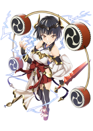 画像ギャラリー No.005のサムネイル画像 / 「ヘクサウォーズ」でサマーフェスが開幕。水着姿のお市が登場