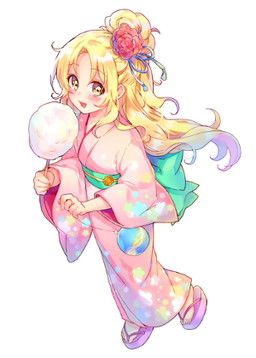 画像ギャラリー No.004のサムネイル画像 / 「ヘクサウォーズ」サマーフェス2017の第2弾が開催。馬雲禄が浴衣姿で登場