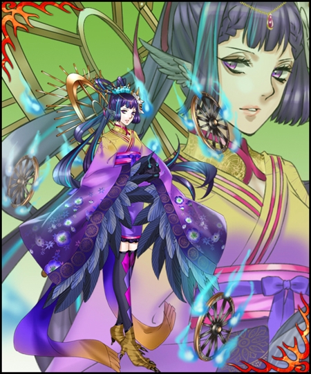 画像ギャラリー No.002のサムネイル画像 / 「ヘクサウォーズ」，神将「姑獲鳥」が高級ガチャに登場