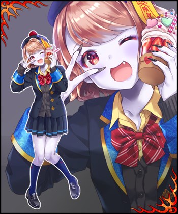 画像ギャラリー No.001のサムネイル画像 / 「ヘクサウォーズ」，神将「屍鬼」が高級ガチャに登場。2周年カウントダウンキャンペーンも開催中