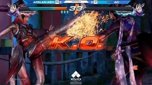 ꡼ No.001Υͥ / EVO2023ϡŴ7硤ͥArslan AshꡣܤAOˤ2̤