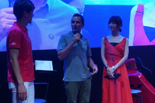 ���������꡼ No.007�Υ���ͥ������ / �֥����ġ��ꥹ��SPORT�פ�̾�֤������������о줷����Audi e-tron Vision Gran Turisumo��Ÿ�����٥�Ȥ��ݡ���