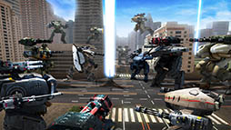 War Robots PvP マルチプレイ