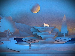 ���������꡼ No.004�Υ���ͥ������ / �ޤ�ǳ��ܡ�����3D���ɥ٥���㡼��Tengami�פ�Android�Ǥ��ۿ�����