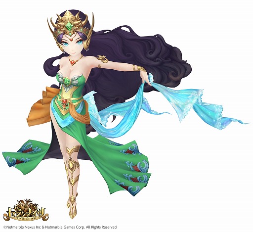 画像ギャラリー No.002のサムネイル画像 / 「セブンナイツ」，新SPキャラクター海の精霊「ロロ」が登場