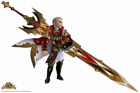 画像ギャラリー No.002のサムネイル画像 / 「セブンナイツ」,連合軍司令官のアラゴンが覚醒に