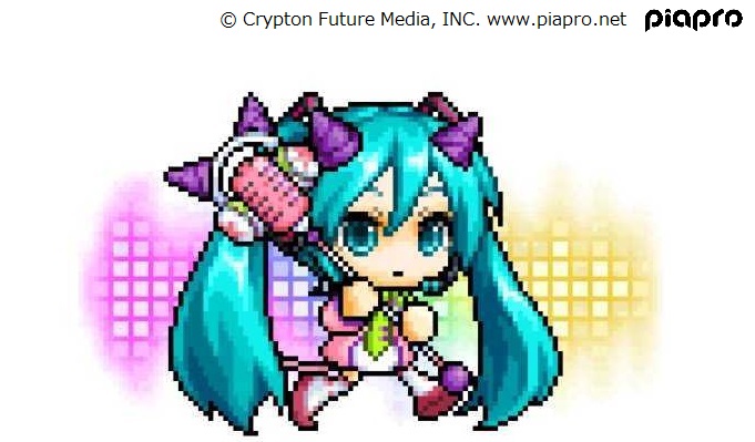 画像集 009 メイプルストーリーm 初音ミクにちなんだアバターやアイテムが登場する
