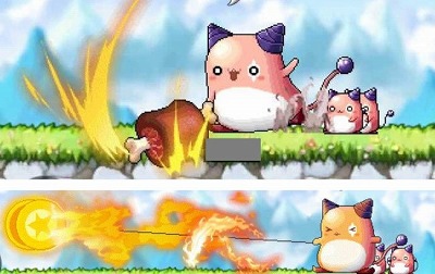 メイプルストーリーM」，期間限定の職業として“ピンクビーン”が実装