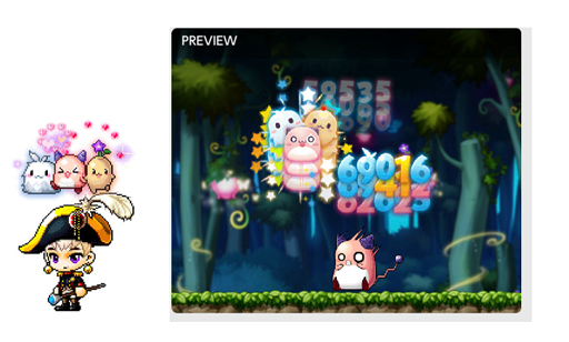 画像ギャラリー No.014のサムネイル画像 / 「メイプルストーリーM」,新職業「メカニック」を実装。イベント“育てよう!ベビーフレンズ”が開催中