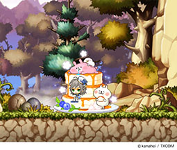 画像ギャラリー No.004のサムネイル画像 / 「メイプルストーリーM」×「カナヘイの小動物」,コラボイベントを本日開始