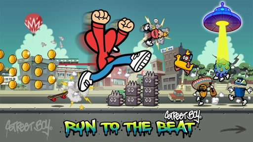 ���������꡼ No.001�Υ���ͥ������ / �����������˥󥰥������Streetboy - Run to the Beat�פ��ۿ�����