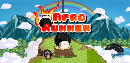 画像ギャラリー No.001のサムネイル画像 / アフロ姿のマシュマロが疾走するAndroid版「Afro Runner」が配信中