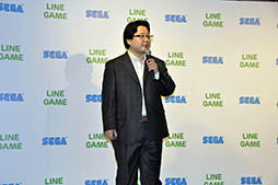画像ギャラリー No.002のサムネイル画像 / LINEとセガゲームスがゲーム事業で協力する目的とは。協業タイトル第1弾「フォルティシア SEGA×LINE」の概要も発表された,メディア向け発表会をレポート