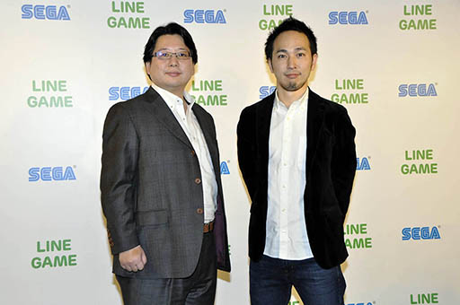 画像ギャラリー No.017のサムネイル画像 / LINEとセガゲームスがゲーム事業で協力する目的とは。協業タイトル第1弾「フォルティシア SEGA×LINE」の概要も発表された,メディア向け発表会をレポート