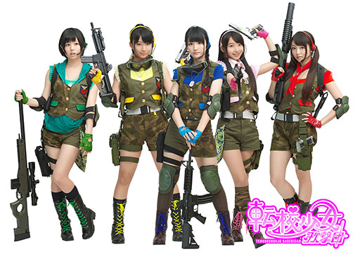 画像ギャラリー No.015のサムネイル画像 / 美少女特殊部隊が戦う新作アプリ「ソウル・オブ・セブンス」,「転校少女歌撃団」とのタイアップ決定が発表されたライブの模様をレポート