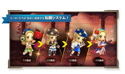 画像ギャラリー No.004のサムネイル画像 / 「LINE ファンタジーヒーローズ」の事前登録受付が本日スタート。かわいい英雄達を集めて育てるタッチアクションRPG