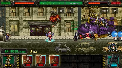 画像ギャラリー No.003のサムネイル画像 / 「METAL SLUG ATTACK」，高い戦闘能力を持つインベーダー“シュヴァルツ・メツェライ”が登場