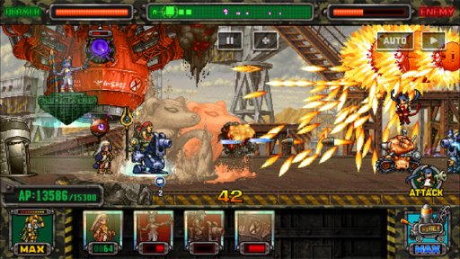 画像ギャラリー No.005のサムネイル画像 / 「METAL SLUG ATTACK」，新イベント「TRY LINE 1st」。新SRユニット「ヘメト」も登場