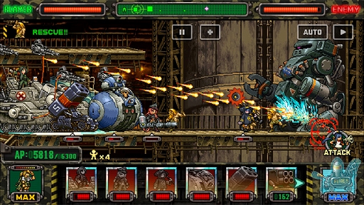 画像ギャラリー No.002のサムネイル画像 / 「METAL SLUG ATTACK」,最新兵器“レベルギガント(P.M)”が登場するイベント“ACE”が開催