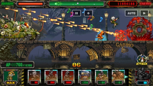 画像ギャラリー No.002のサムネイル画像 / 「METAL SLUG ATTACK」でギルドの仲間と協力して挑むイベント「TRY LINE 16th」が開催