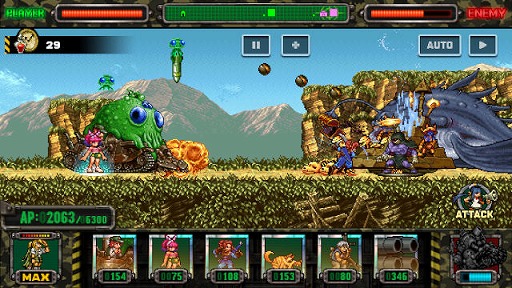 画像ギャラリー No.002のサムネイル画像 / 「METAL SLUG ATTACK」,仲間と協力してステージクリアを目指す共闘イベントが開催
