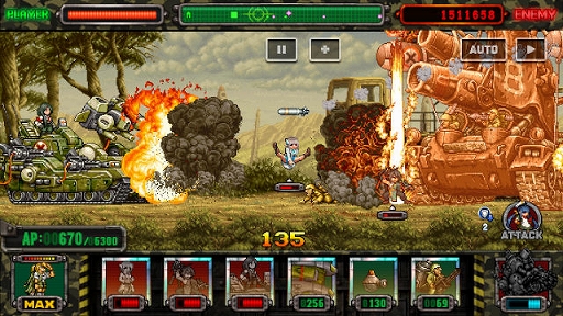 画像ギャラリー No.002のサムネイル画像 / 「METAL SLUG ATTACK」,SRユニット“空挺デンチュリオン”が手に入るギルドイベントを開催