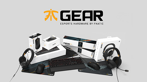 画像ギャラリー No.002のサムネイル画像 / プロゲームチーム「Fnatic」独自ブランドのヘッドセットやキーボード,マウスなどが国内に登場。アーク限定で4月下旬に発売