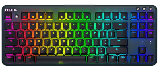 ���������꡼ No.001�Υ���ͥ������ / Kailh�ζ伴���������å�����Ѥ���Fnatic Gear���Ѹ�����10�����쥹�����ܡ��ɤ�����ȯ��