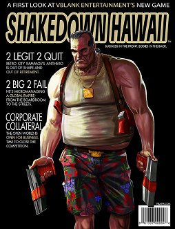画像ギャラリー No.002のサムネイル画像 / 16ビット風2Dアクション「Shakedown Hawaii」のトレイラーが公開