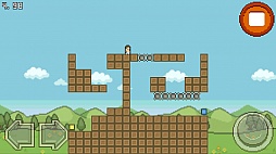 画像ギャラリー No.006のサムネイル画像 / オリジナルステージも自作できるアクションゲーム「ブロックブラザーズ」を紹介する「（ほぼ）日刊スマホゲーム通信」第995回